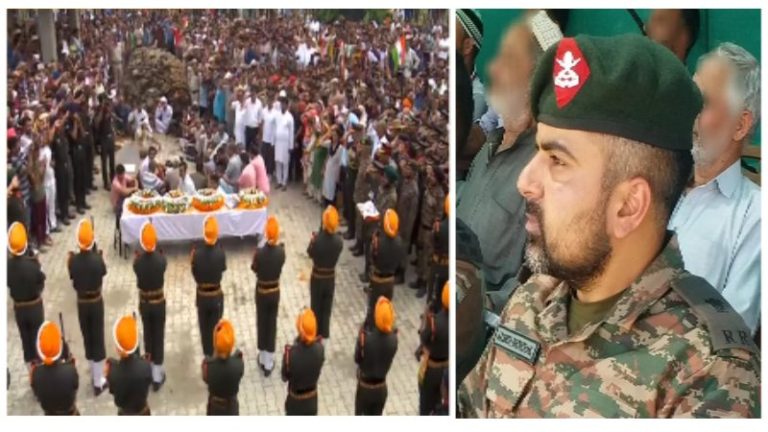 ‘मेरा बेटा देश की शान… मेरी पोती बदला लेगी’: पंचतत्व में विलीन हो गया बेटा, गर्व से देखती रही माँ, अनंतनाग एनकाउंटर में बलिदान हुए थे मेजर आशीष