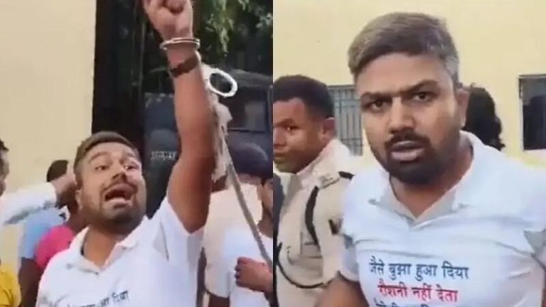 5 पुलिसकर्मी निलंबित, एस्कॉर्ट टीम से माँगा स्पष्टीकरण: मनीष कश्यप के वीडियो पर बिहार सरकार का एक्शन, कहा था – ‘चारा चोर का बेटा नहीं हूँ, नहीं झुकूँगा’
