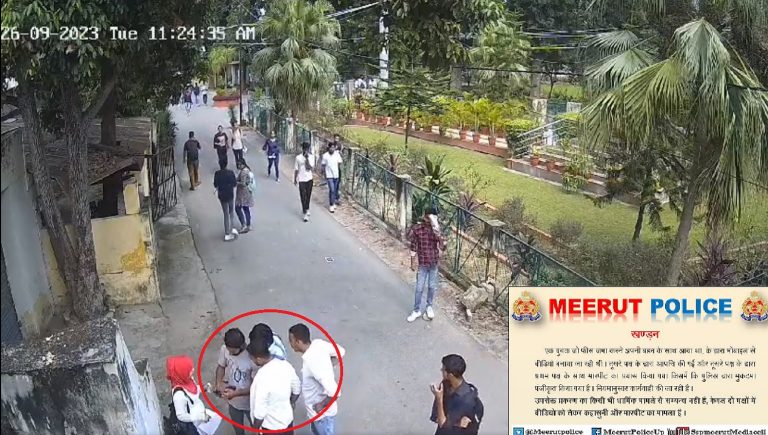 कॉलेज में दो गुटों के बीच झड़प को फेक न्यूज पेडलर्स ने दिया धार्मिक एंगल, जुबैर-सायमा के फर्जीवाड़े की हवा मेरठ पुलिस ने निकाली