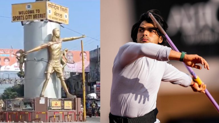 ‘नीरज चोपड़ा का भाला ले गए चोर’, चौराहे पर लगी है प्रतिमा: Video वायरल होने के बाद मेरठ पुलिस को करना पड़ा ट्वीट, जानिए सच
