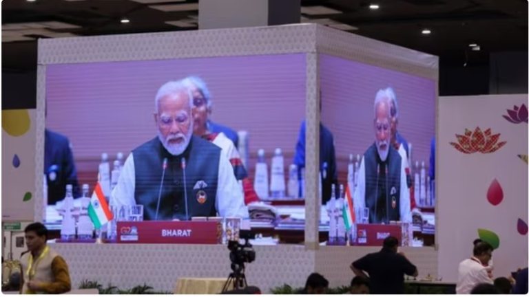 G20 का स्थायी हिस्सा बना अफ्रीकन यूनियन: 55 देशों को मंच देकर PM मोदी ने निभाया ‘सबका साथ’ वाला वादा, तालियों से गूँजा ‘भारत मण्डपम्’