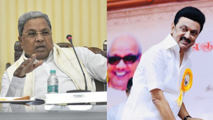 सिद्धरमैया, MK स्टालिन, कर्नाटक, तमिलनाडु, CM