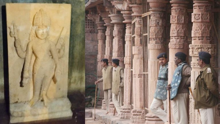 जिस भोजशाला को मुस्लिम बताते हैं मस्जिद, दावा – वहाँ प्रकट हुई माँ वाग्देवी की प्रतिमा: प्रशासन ने बताया शरारती तत्वों की करतूत, कभी हुआ करता था विद्या का केंद्र