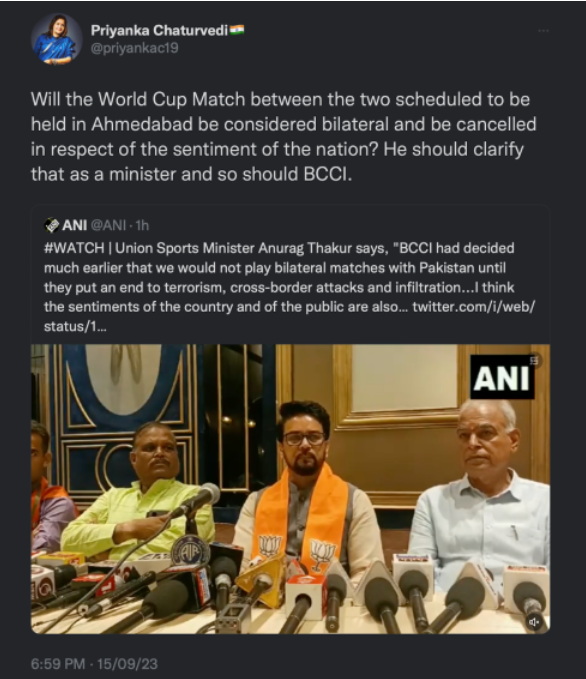 प्रियंका का ट्वीट 