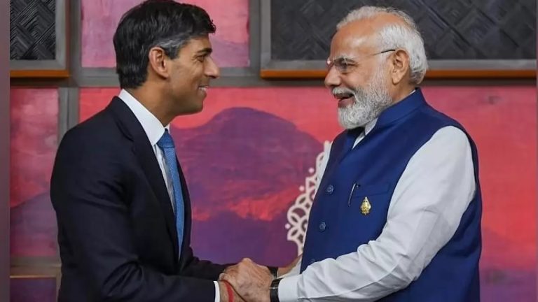 ‘खालिस्तानी उग्रवाद को जड़ से खत्म करेंगे’: G-20 में शामिल होने भारत पहुँचे ब्रिटिश प्रधानमंत्री ऋषि सुनक बोले- मैं PM मोदी का बहुत सम्मान करता हूँ