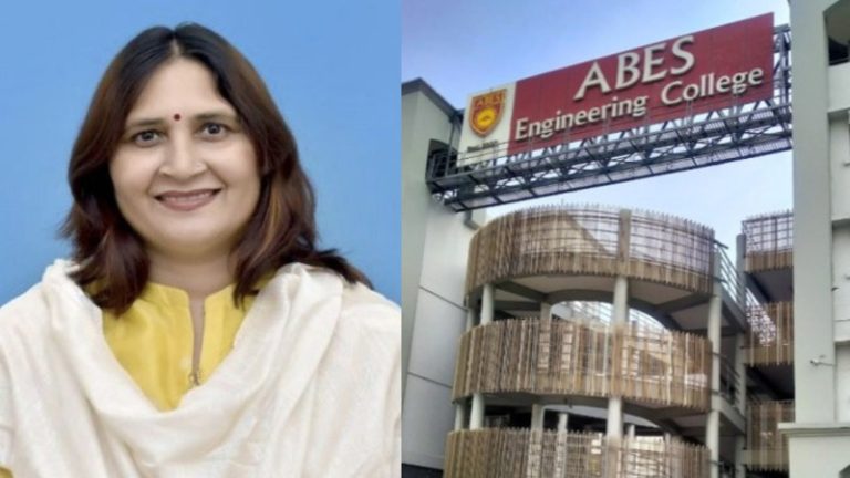 पहले ‘जय श्री राम’ का विरोध, अब कोर्ट-कचहरी की धमकी: ABES कॉलेज की महिला प्रोफेसर ने छात्र को ही बताया गलत, डायरेक्टर ने बिठाई जाँच