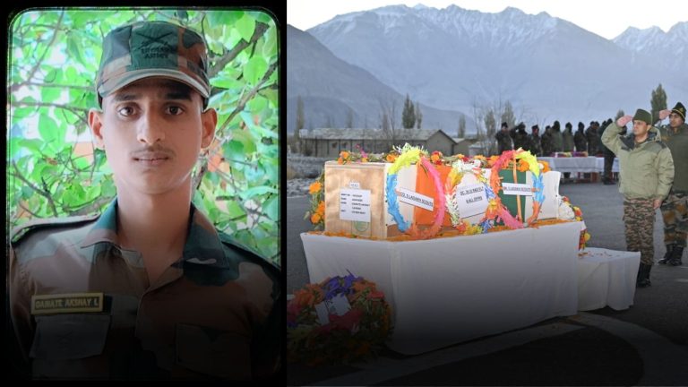 सियाचिन में पहले ‘अग्निवीर’ का बलिदान, अक्षय लक्ष्मण को पूरे सम्मान के साथ दी गई अंतिम विदाई: सेना प्रमुख ने भी जताया दुःख, राजनीति कर अफवाह फैला रहा था विपक्ष