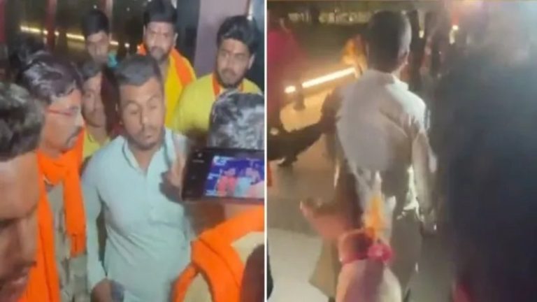 ‘जब हमारे भगवान नहीं मानते तो यहाँ क्यों आते हो?’: गुजरात के गरबा पंडाल में घुसे मुस्लिम युवक को दबोचा, उज्जैन में आधार कार्ड चेक करके प्रवेश