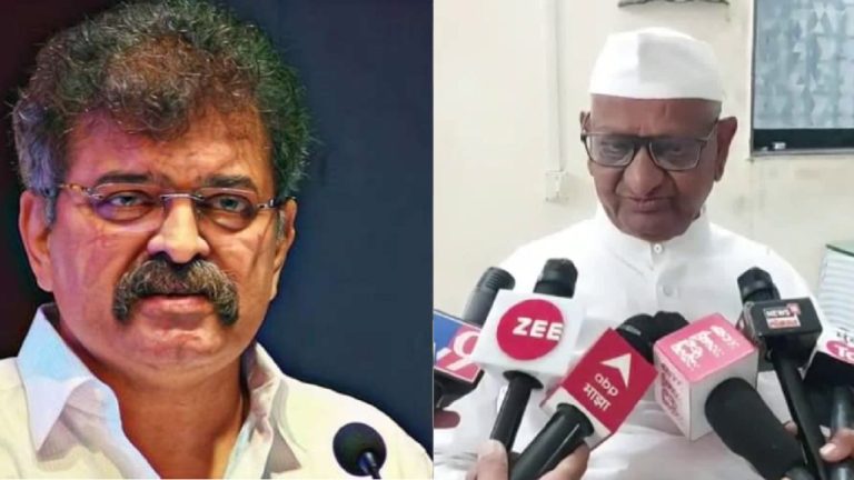 ‘टोपी पहनने से कोई गाँधी नहीं हो जाता’: एनसीपी नेता पर भड़के अन्ना हजारे, मानहानि केस की दी धमकी