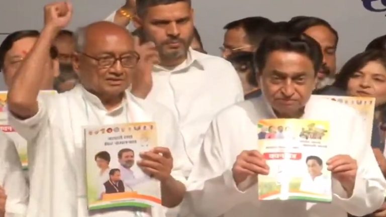 ‘जाओ, दिग्विजय सिंह और जयवर्धन सिंह के कपड़े फाड़ो’: भड़के कॉन्ग्रेसियों से बोले कमलनाथ, वीडियो से सामने आया मध्य प्रदेश कॉन्ग्रेस में कलह का आलम