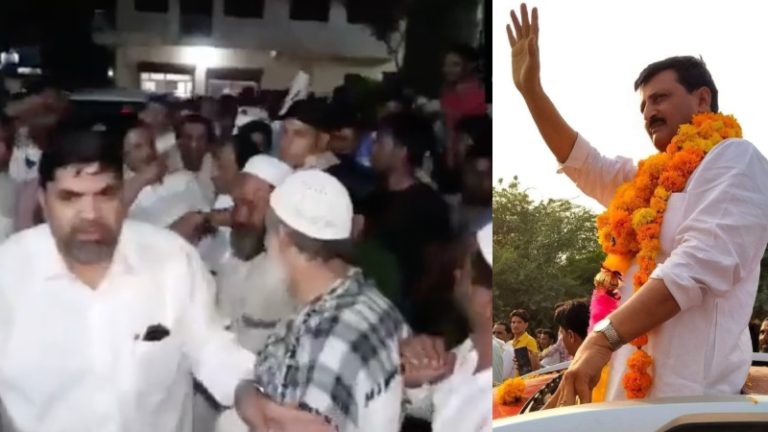 नूहं हिंसा में कॉन्ग्रेस MLA मामन खान को अंतरिम जमानत, रिहाई के बाद जुटी समर्थकों की भारी भीड़: उधर हिन्दुओं की बैठक, पूछा – मोनू मानेसर जेल में क्यों?