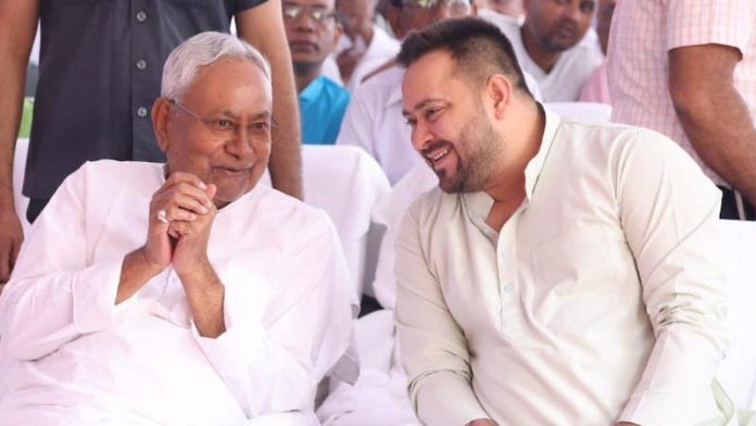 तेजस्वी यादव, नीतीश कुमार, बिहार