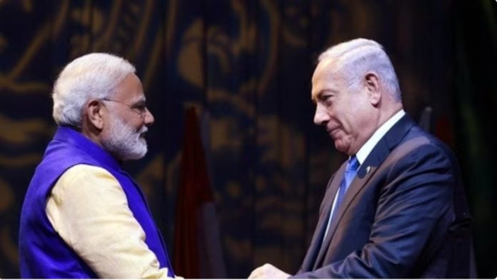 पीएम मोदी और बेंजामिन नेतन्याहू