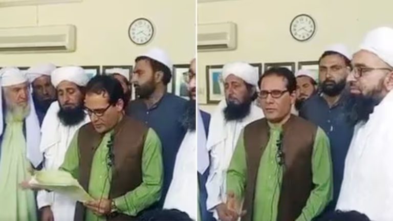 ‘मर्दों से औरतें कमतर’: पाकिस्तान के प्रोफेसर से मौलानाओं ने कहलवाया, डार्विन का सिद्धांत पढ़ाने पर मँगवाई माफी