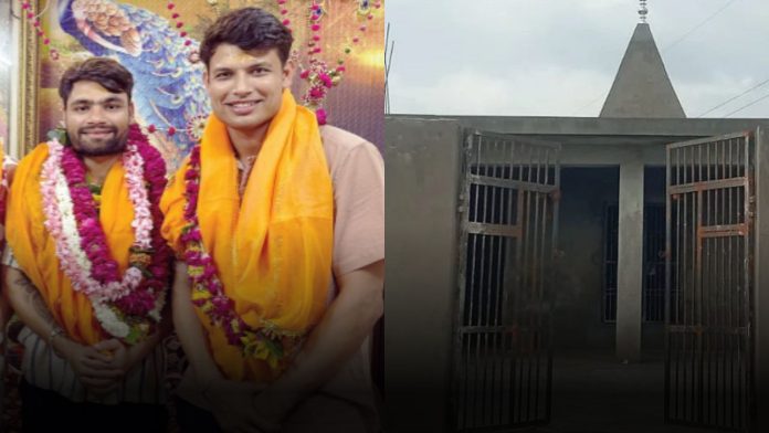 रिंकू सिंह मंदिर निर्माण