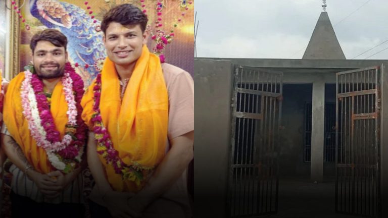 क्रिकेटर रिंकू सिंह ने अलीगढ़ के अपने गाँव में बनवाया कुलदेवी का मंदिर, IPL के 5 छक्कों ने दिलाई थी पहचान: एशियन गेम्स से भी विजेता बनकर लौटे हैं