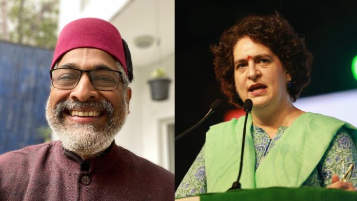 सिद्धार्थ वरदराजन, प्रियंका गाँधी