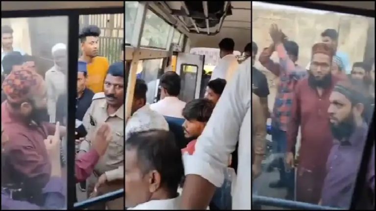 ‘एक और गोधरा की साजिश’: गुजरात में कट्टरपंथी इस्लामी भीड़ ने श्रद्धालुओं से भरी बस को रोका, कहा – हमारे इलाके में नहीं चलेगा ‘जय श्री राम’