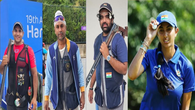 एशियन गेम्स में गोल्फ में मेडल जीतने वाली पहली महिला बनी भारत की अदिति, ट्रैप शूटिंग में पुरुषों को गोल्ड तो महिलाओं को सिल्वर: अब तक 41 मेडल