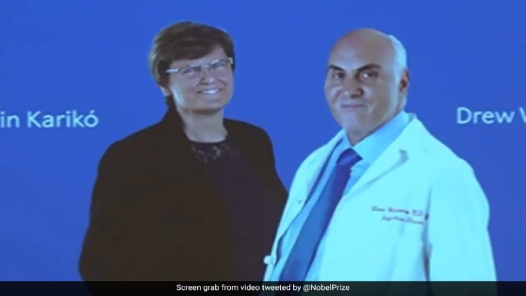 कोरोना की वैक्सीन बनाने में अहम mRNA तकनीक की खोज की थी: कैटालिन कोरिको और वीसमैन को मिला मेडिसिन का नोबल पुरस्कार