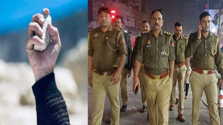 पुलिस की गिरफ्त से शानू कुरैशी को छुड़ा ले गई भीड़, ताबड़तोड़ बरसाए पत्थर: वर्दी फाड़ी, गाड़ी तोड़ी, नोच लिए नेम्प्लेट्स