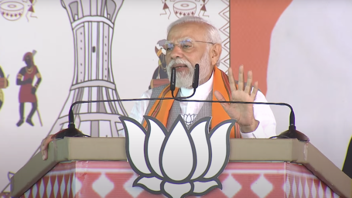 PM नरेंद्र मोदी, छत्तीसगढ़