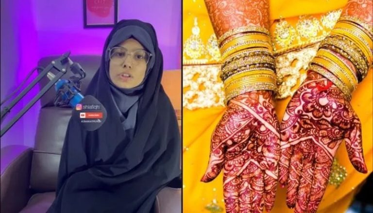 सवाल- क्या गैर मुस्लिम से करवा सकते हैं मेहंदी-मेकअप, बुर्के वाली का जवाब- गीले हाथों से काफिर जहाँ टच करे उसे पाक करें: Video वायरल