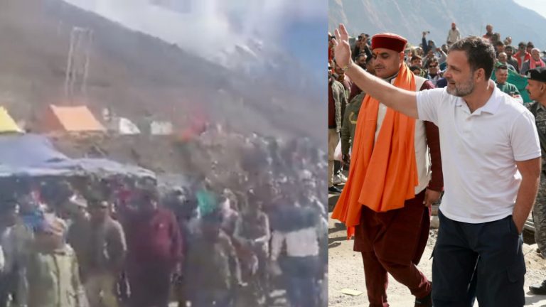 केदारनाथ में मोदी-मोदी के नारों से जनता ने किया राहुल गाँधी का स्वागत, 5 राज्यों में चुनाव के बीच अचानक मंदिर क्यों पहुँचे पूर्व कॉन्ग्रेस अध्यक्ष?