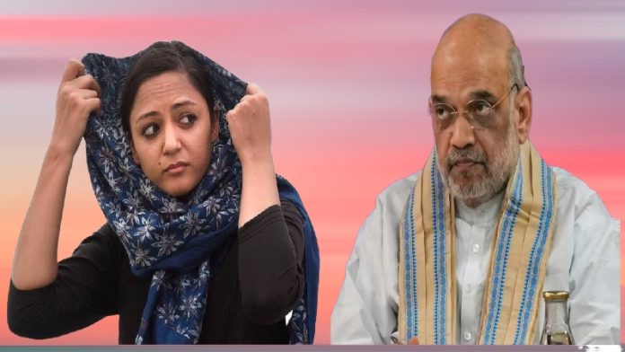 शेहला रशीद और अमित शाह