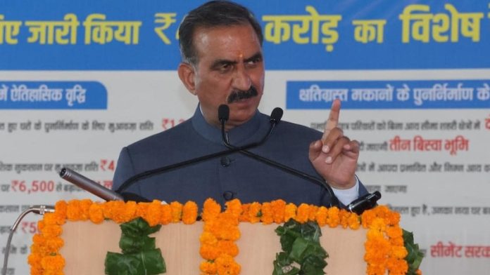 सुखविंदर सिंह सुक्खू, हिमाचल प्रदेश CM, कॉन्ग्रेस
