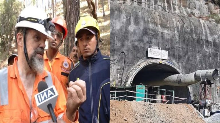 उत्तरकाशी में विदेश से आई टीम, मंदिर में पूजा के बाद शुरू किया मजदूरों को बचाने का अभियान: कहा- सबको निकालेंगे, किसी को नहीं होगा नुकसान