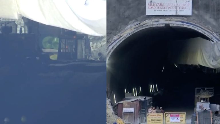 मजदूरों को निकालने उत्तरकाशी पहुँची 40000 Kg की अमेरिकी मशीन, थाईलैंड-नार्वे से भी मदद: सुरंग में 5 दिन से अटकी है 40 जिंदगी
