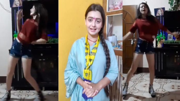 चाहत पांडे की वीडियो वायरल