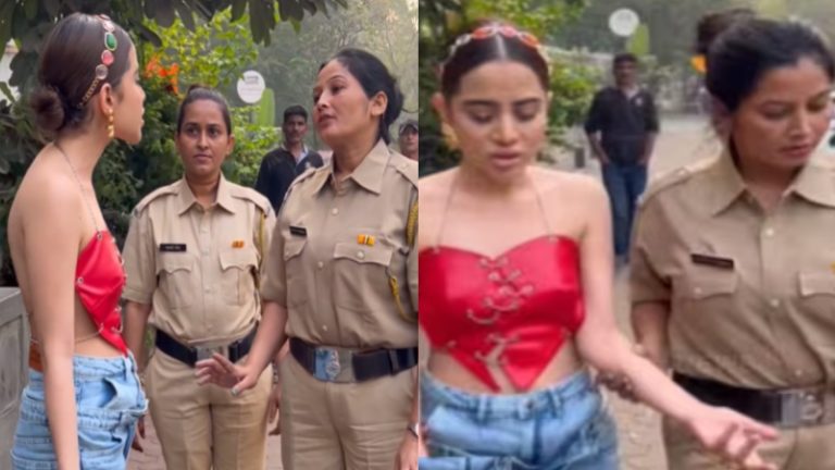छोटे कपड़े पहनने के लिए उर्फी जावेद अरेस्ट? : वायरल हुई ‘गिरफ्तारी’ की Video, यूजर्स बोले- ‘देखकर सुकून मिला’