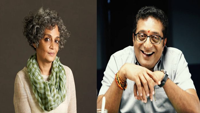 अरुंधति रॉय और प्रकाश राज
