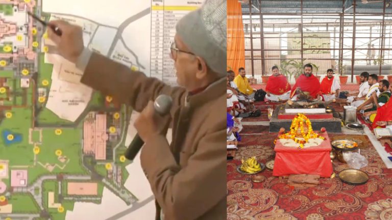 प्राण-प्रतिष्ठा से पहले राम जन्मभूमि पर चल रहा यज्ञ, रेलवे स्टेशन अब कहलाएगा ‘अयोध्या धाम’: भव्य मंदिर में क्या-क्या होगा सब कुछ चंपत राय ने बताया