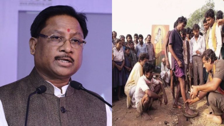 छत्तीसगढ़ CM पद की शपथ लेने से पहले जिनकी तस्वीर को विष्णुदेव साय ने माथे से लगाया, कौन हैं वे दिलीप सिंह जूदेव