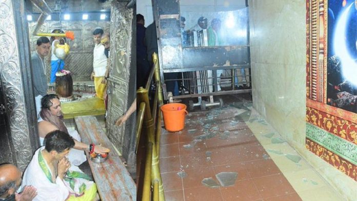 महाकाल मंदिर में जीतू पटवारी के समर्थकों ने की तोड़फोड़