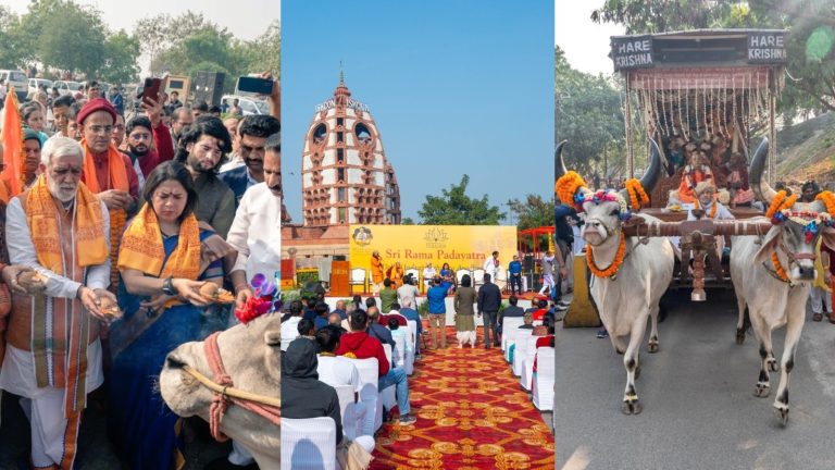 जिस दिन रामलला की प्राण-प्रतिष्ठा, उसी दिन पूरी होगी इस्कॉन की ‘श्रीराम पदयात्रा’: 5000 भक्तों को अयोध्या में रोजाना कराएगी मुफ्त भोजन