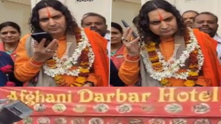 जिस ‘अफगान दरबार’ को बंद कराने पहुँचे बालमुकुंद आचार्य, उसका मालिक ताहिर खुद बोला – ‘मेरे पास लाइसेंस नहीं’: भाजपा MLA को चैलेन्ज दे रही थी भीड़, बदनाम कर रहा गिरोह
