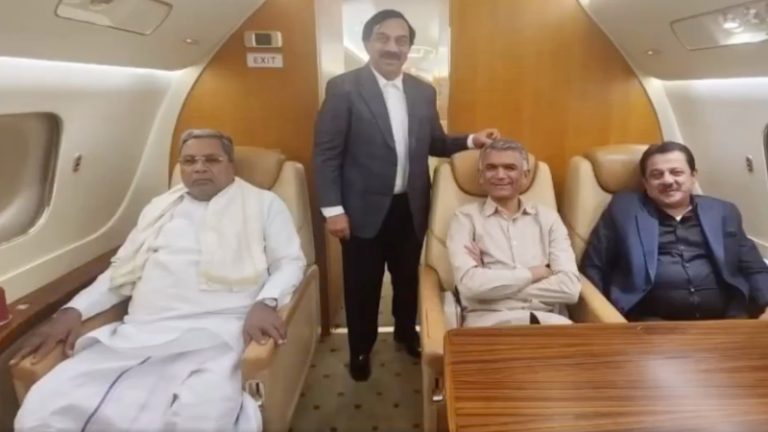सूखा राहत पैकेज माँग प्राइवेट जेट से उड़े कर्नाटक के CM सिद्धारमैया, मंत्री जमीर खान ने शेयर किया Reel: भाजपा बोली- कॉन्ग्रेस के लिए राज्य सरकार ATM