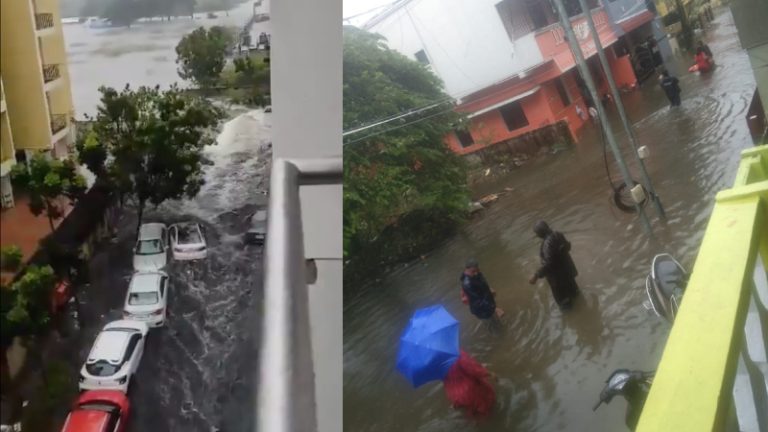 सड़कें, रेल, उड़ानें सब रद्द, पानी में बह रहीं गाड़ियाँ, डूबे मकान… तमिलनाडु में तबाही मचा रहा ‘मिचाउंग’ चक्रवाती तूफ़ान: भारी बारिश और तेज़ हवाओं का यूपी में भी असर