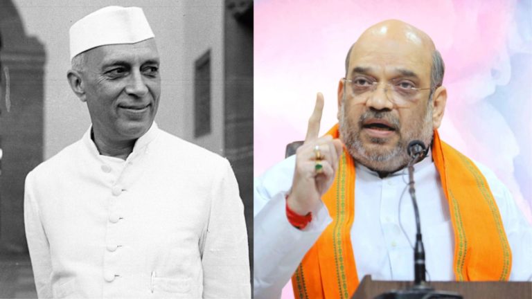 अमित शाह ने संसद में गिनाई नेहरू की 2 गलती, लोकसभा ने पास कर दिया जम्मू-कश्मीर पर 2 बिल: कहा- यह कश्मीरी पंडितों को अधिकार देगा