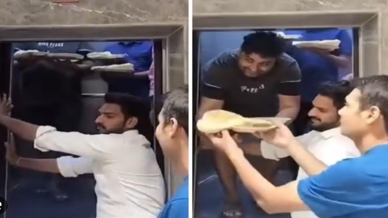 ‘पहले मेरा भटूरे पकड़ो यार’: सोसायटी की लिफ्ट में फँसे लोग हाथों में प्लेट लेकर निकले, वायरल वीडियो देख बोले यूजर- जान जाए, पर छोले-भटूरे ना जाए