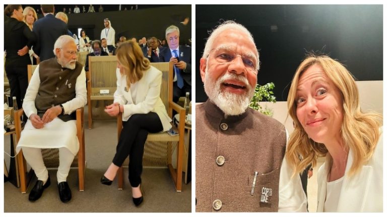 जहाँ किसी प्रधानमंत्री-राष्ट्रपति को जगह नहीं, वहाँ पहुँचे PM मोदी: COP28 की मंच पर अकेले राष्ट्राध्यक्ष, मेलोनी ने ली ‘मोस्ट लव्ड’ PM संग सेल्फी
