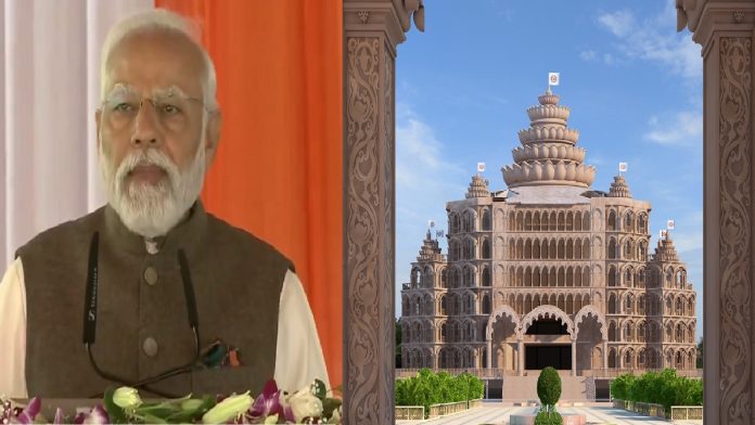 प्रधानमंत्री नरेंद्र मोदी, स्वर्वेद महामंदिर