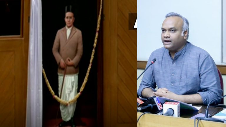 कर्नाटक विधानसभा से वीर सावरकर की तस्वीर हटा सकती है कॉन्ग्रेस: मंत्री प्रियांक खड़गे बोले – वो घृणा भड़काने वाले; नेहरू की तस्वीर लगाने के लिए स्पीकर कर रहे विचार