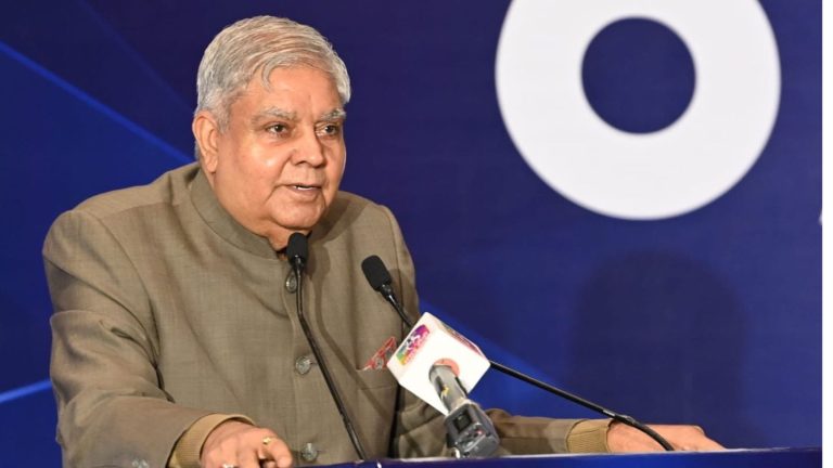‘सिस्टम पर जजों का कब्ज़ा, किसी को नहीं आने देते आगे’: भरी सभा में बोले उपराष्ट्रपति- दूसरे क्षेत्रों के टैलेंटेड लोगों को नहीं मिल रहा मौका