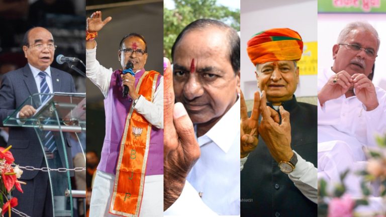 गहलोत-कमलनाथ के राजनीतिक करियर का होगा The End? खुलने ही वाली है 5 राज्यों के वोटों की पेटियाँ, मिजोरम में इंदिरा के ‘बॉडीगार्ड’ तो तेलंगाना में ओवैसी पर नज़र