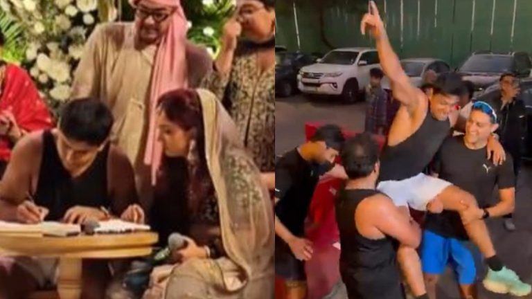 बनियान-हाफ पैंट में 8 किमी दौड़े, फिर आमिर खान की बेटी को किया कबूल: Video देख बोले नेटिजन्स- काफी Casual शादी है